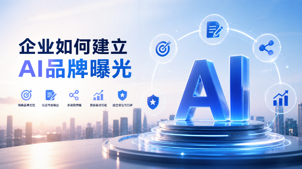 企业如何建立AI品牌曝光